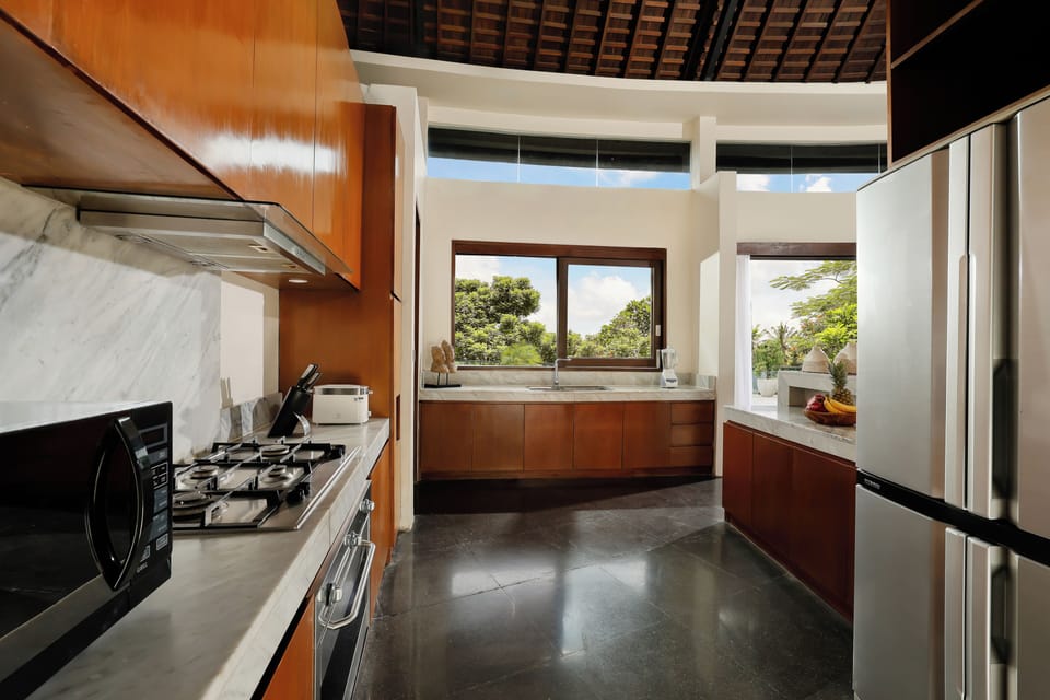 Family Villa, 4 Bedrooms, Private Pool | Private kitchen | Microwave, toaster, rice cooker, blender