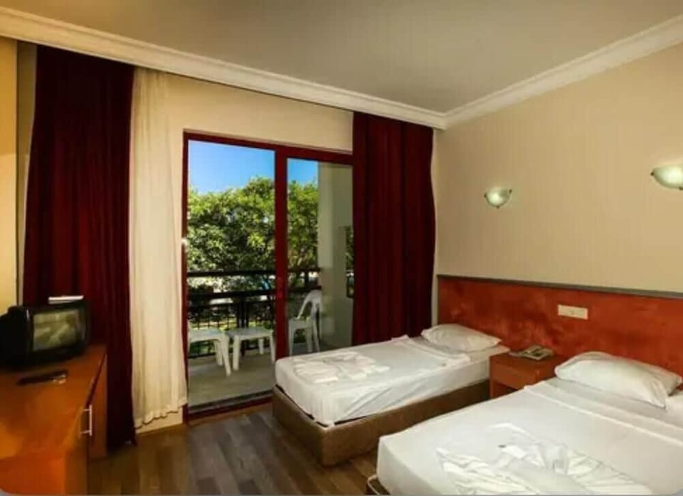 Standard Double or Twin Room, Pool View | In-room safe, desk, laptop workspace, free WiFi