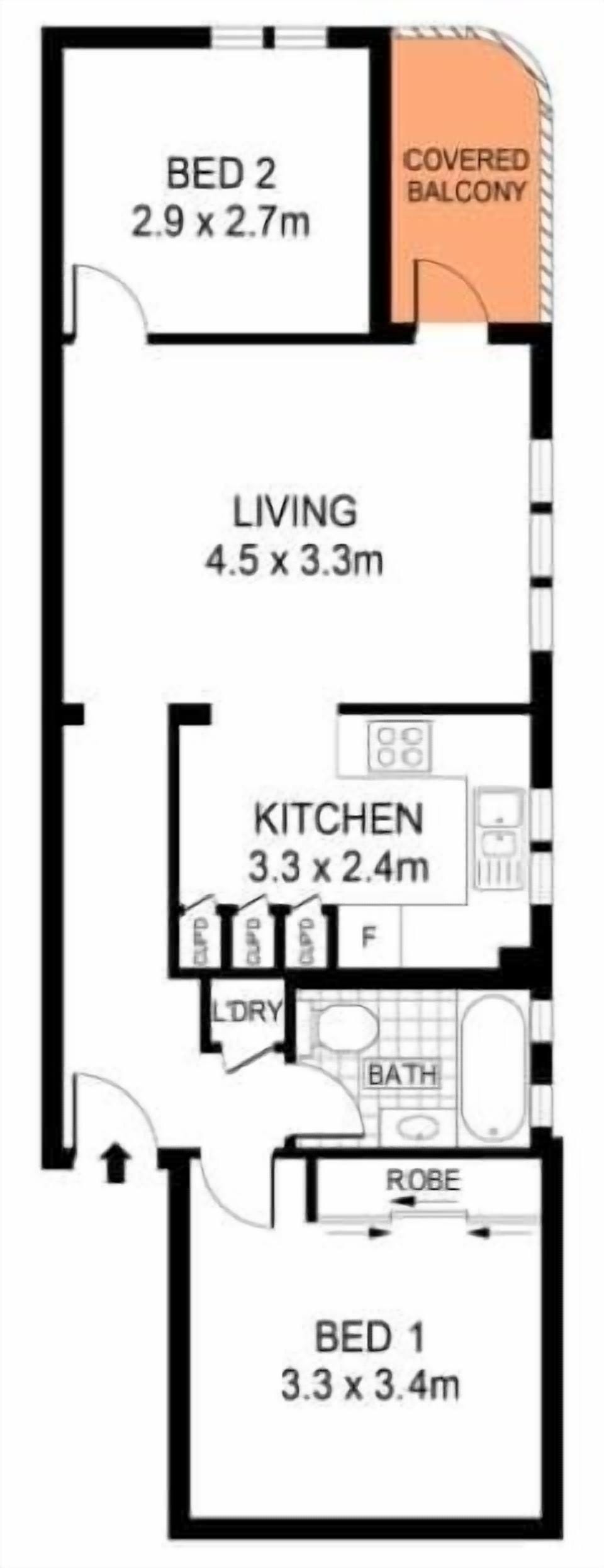 Floorplan of the property 