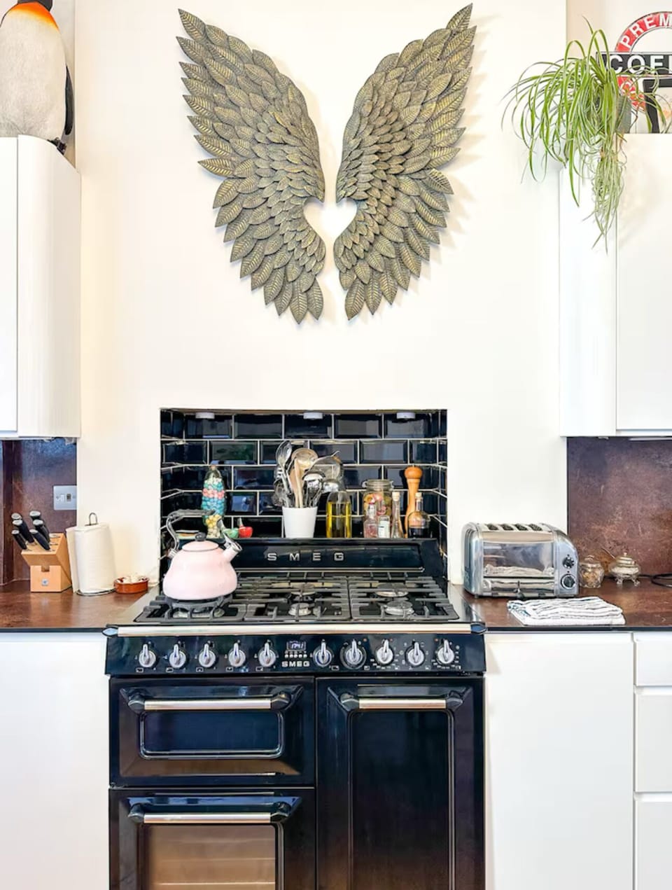 Double range style SMEG oven