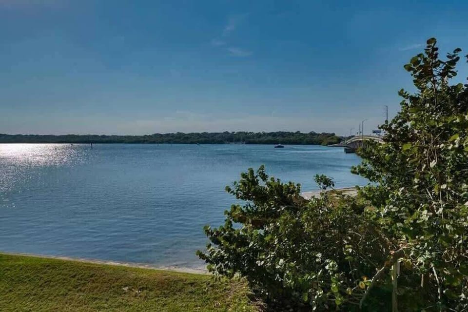 Enjoy serene waterfront vistas, a hallmark of your peaceful getaway