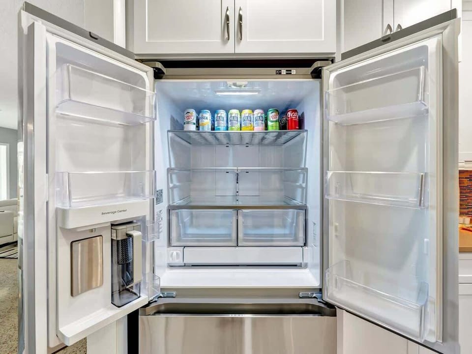 Ample space for your groceries and goodies. Make yourself at home!