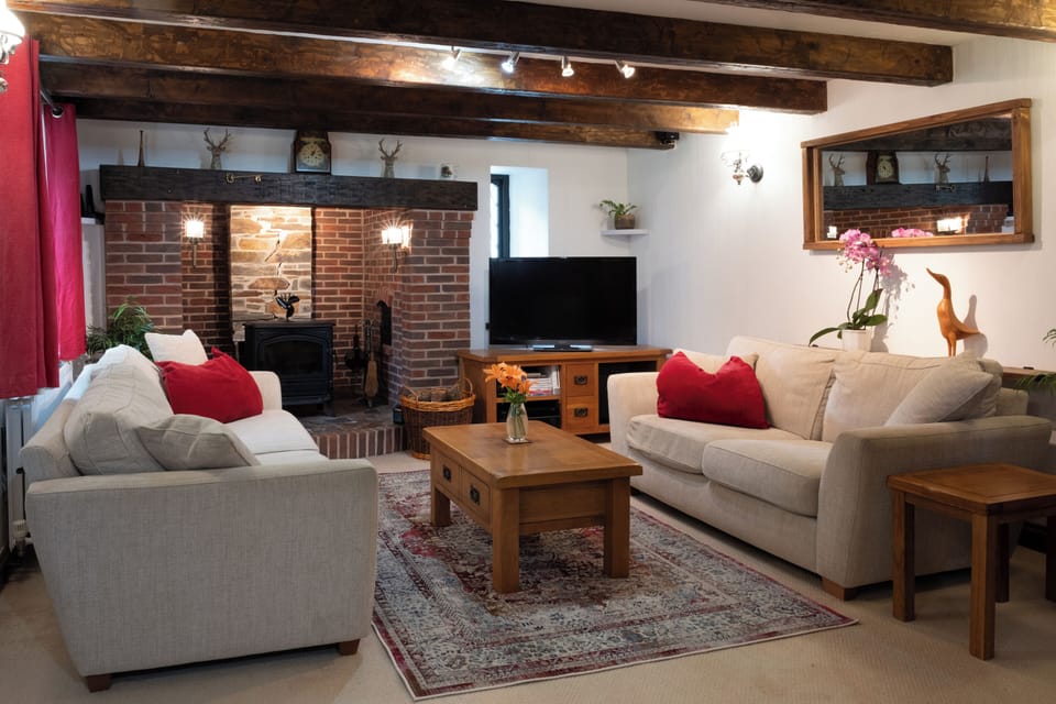 Relaxing lounge after a busy day