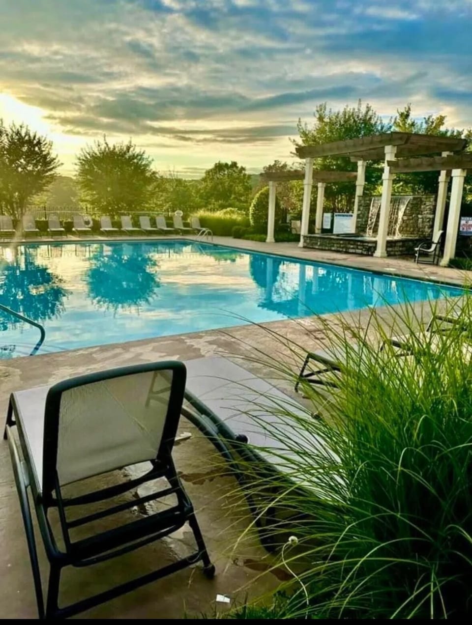 Pool area