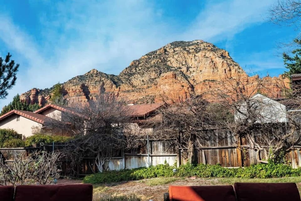 Your Sedona home nestled amongst the stunning red rocks.
