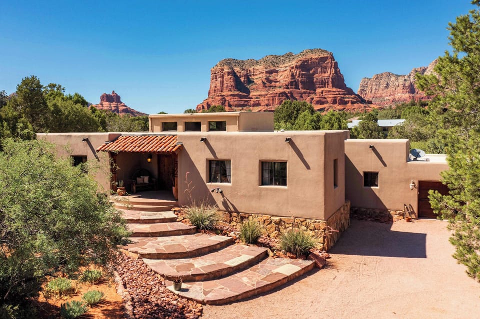 Welcome to your charming Southwest retreat nestled in nature.
