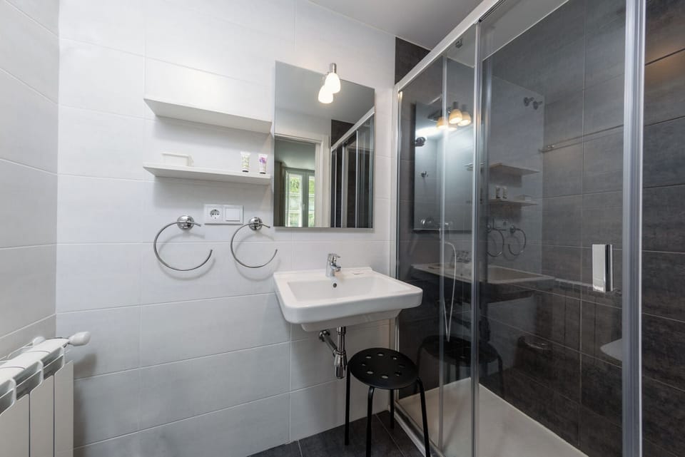 Standard Room | Bathroom | Hair dryer, towels, soap, shampoo