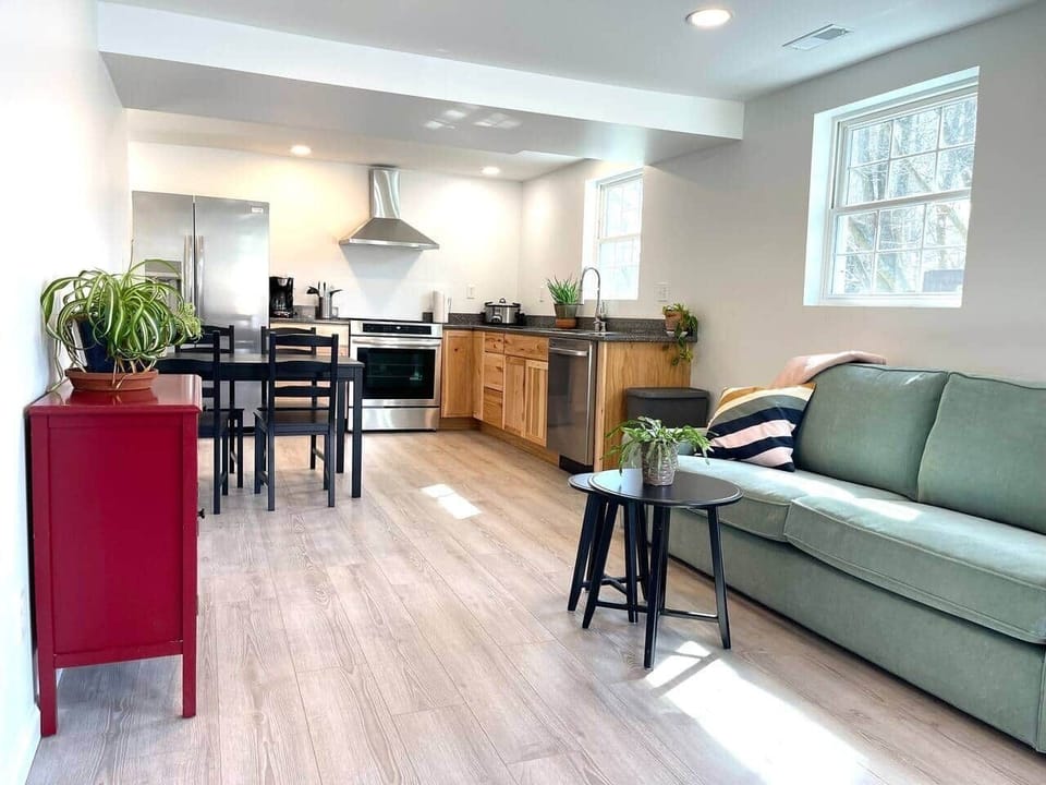 Downstairs livingroom/kitchen 
