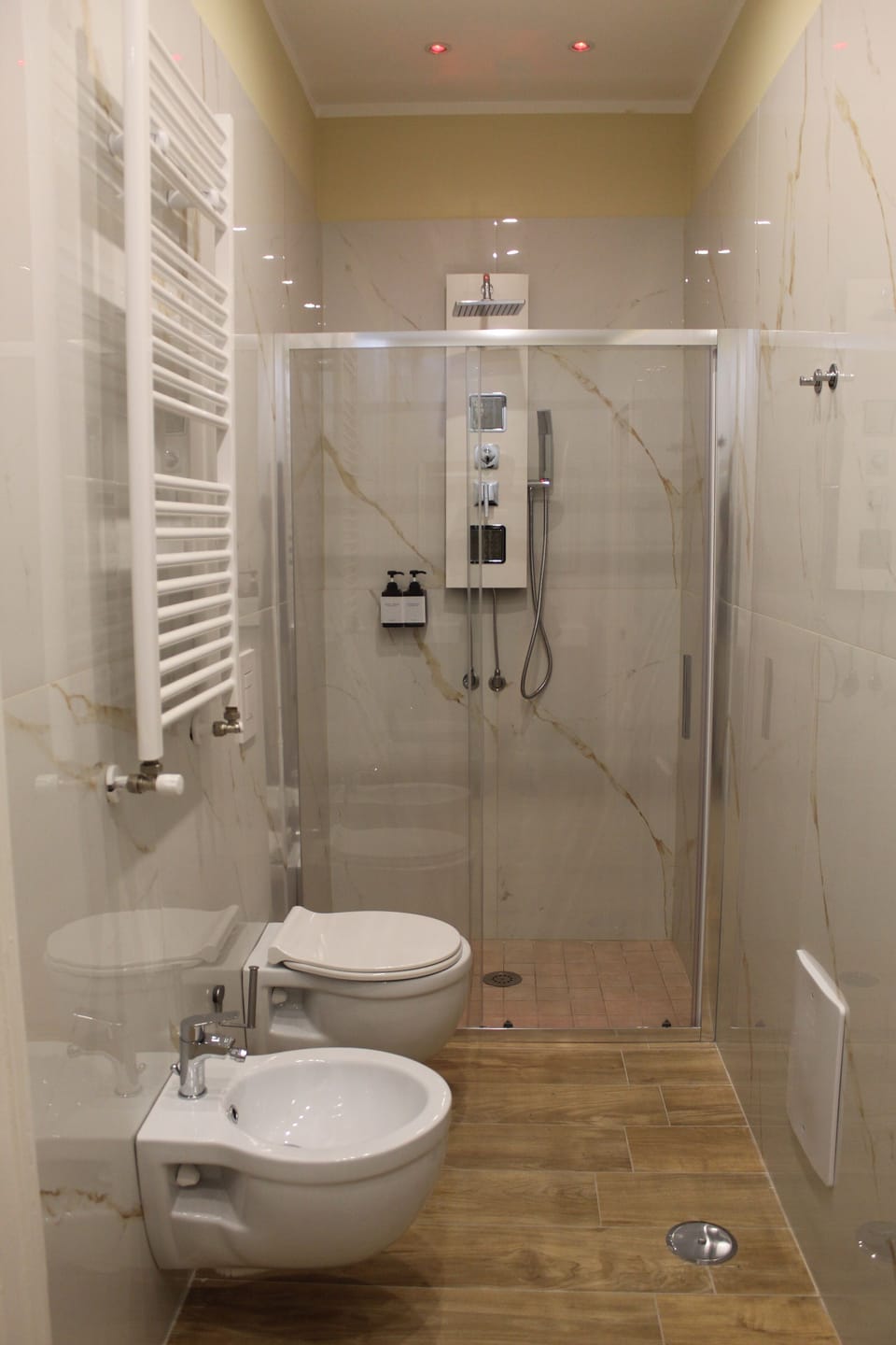 Deluxe Room, Balcony, City View | Bathroom | Shower, hair dryer, bathrobes, slippers