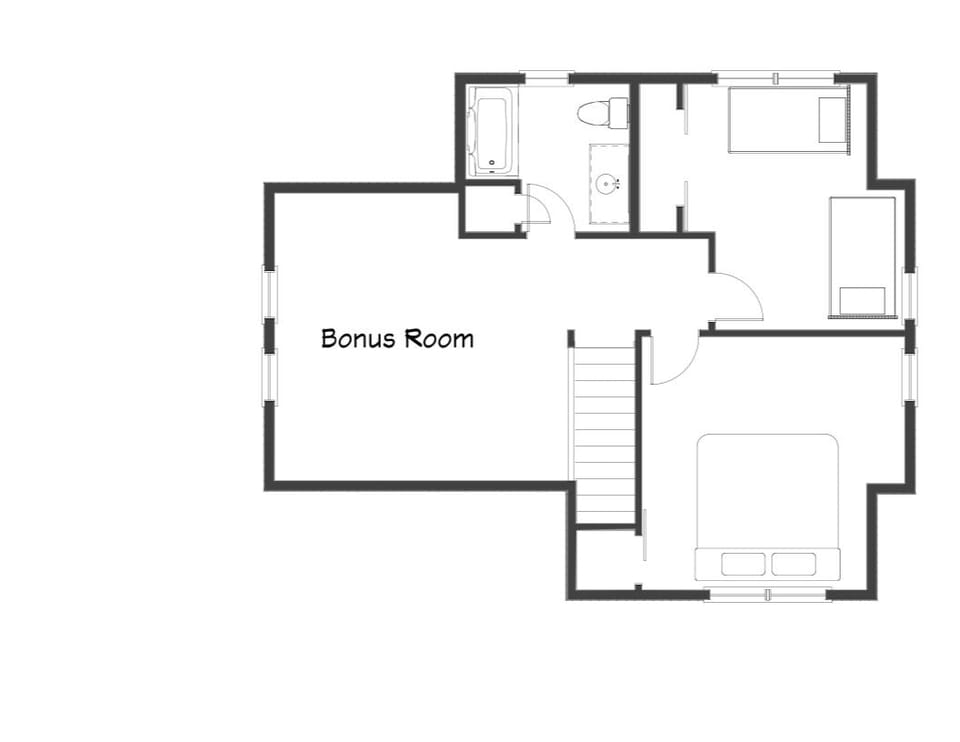 Upper Level floor plan