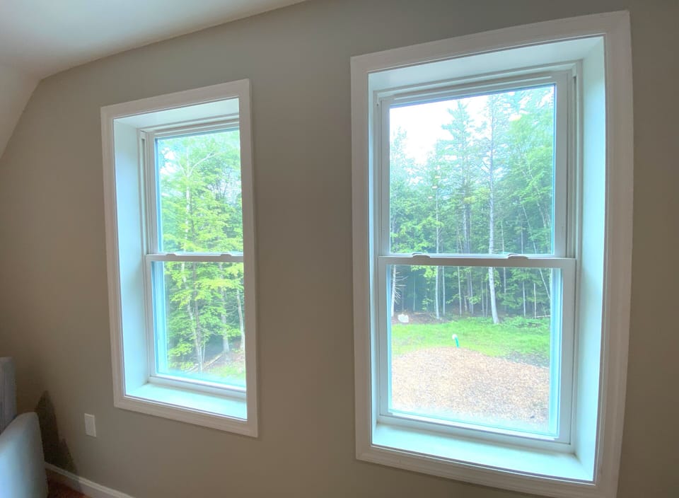 Wooded lot with plenty of space to relax and unwind.