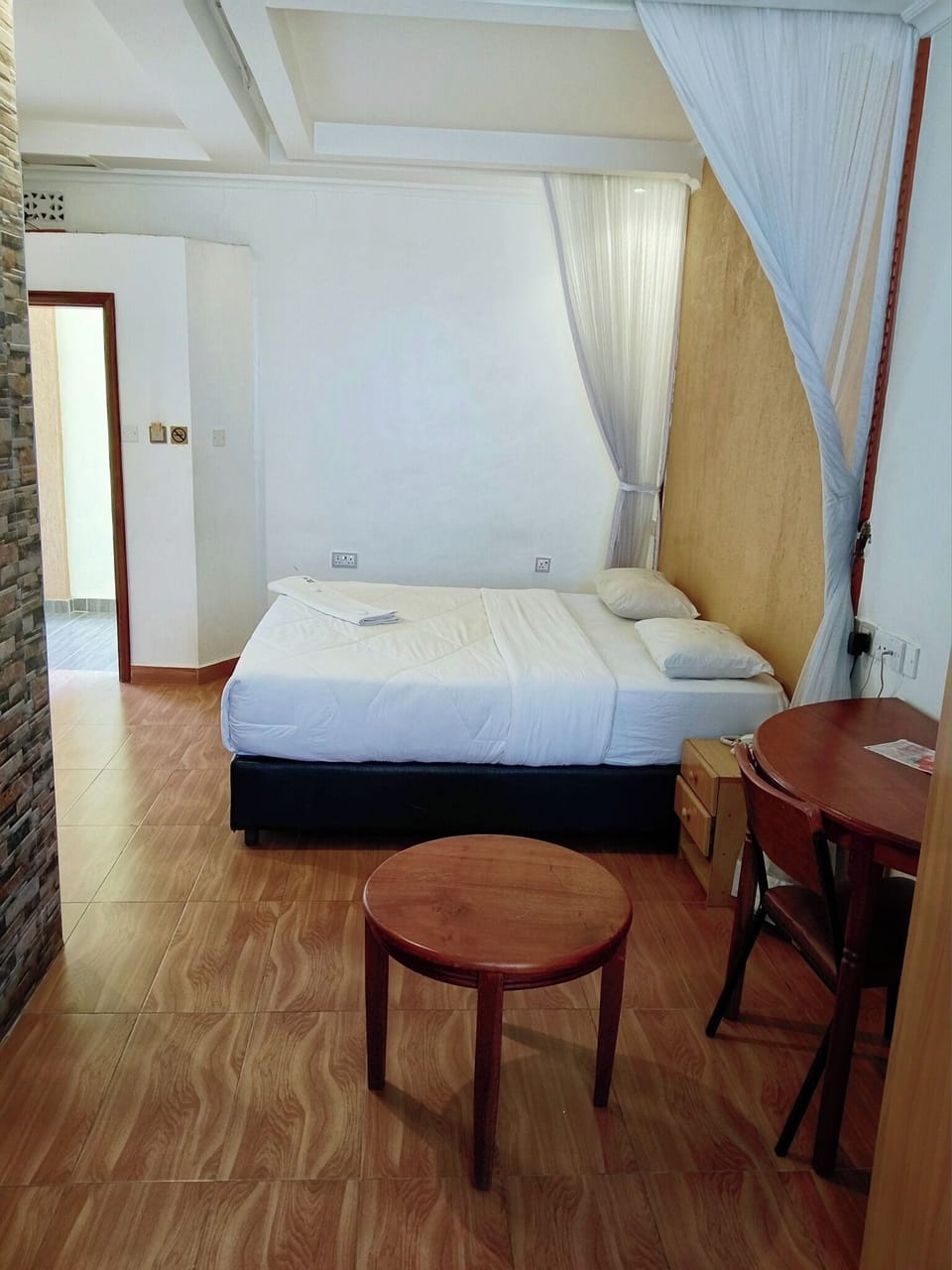 Deluxe Double Room, Garden View | Free WiFi, bed sheets