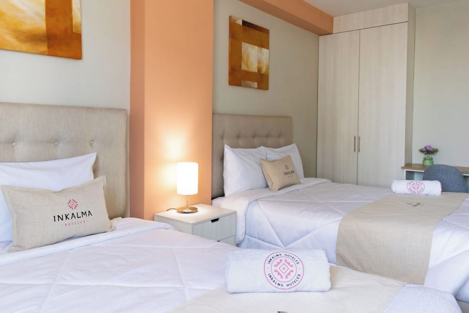 Family Double Room, Private Bathroom | Desk, laptop workspace, free WiFi