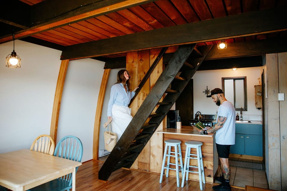 Ocean View Superior Chalet #3 | Private kitchen | Microwave, oven, stovetop, coffee/tea maker