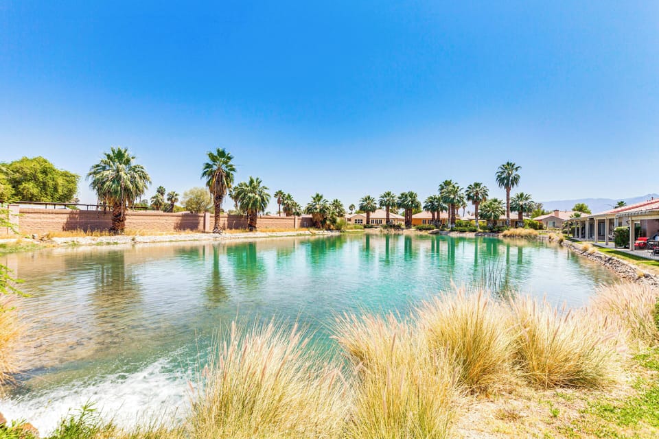 Shared Backyard Area | Pond View