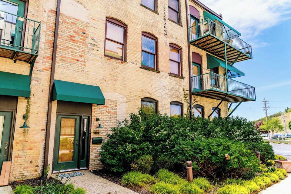 East Side View of Condo
