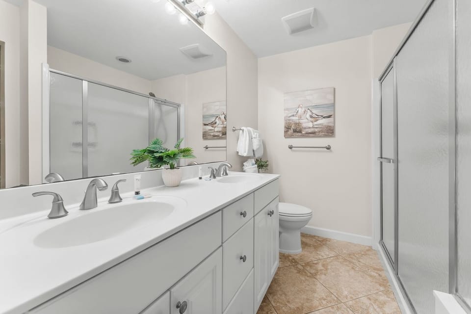 Master bathroom