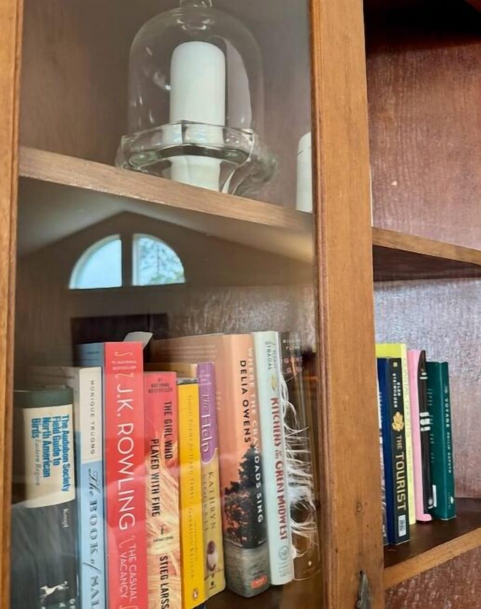 Sample of reading materials you will find throughout the house