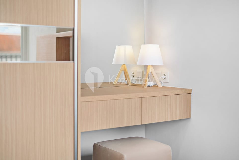 Apartment, 2 Bedrooms, City View | Laptop workspace, iron/ironing board, free WiFi