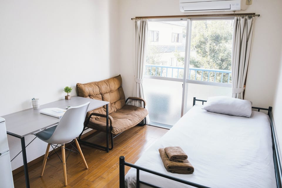 Standard Studio, Balcony, City View | Desk, laptop workspace, WiFi (free), individually decorated