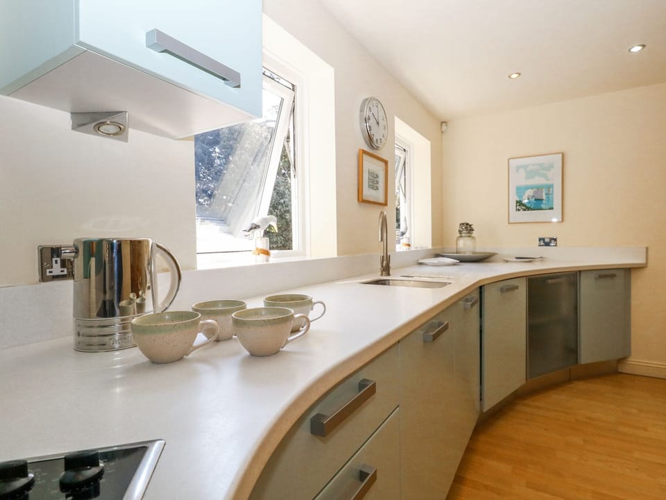 Fridge, microwave, dishwasher, toaster
