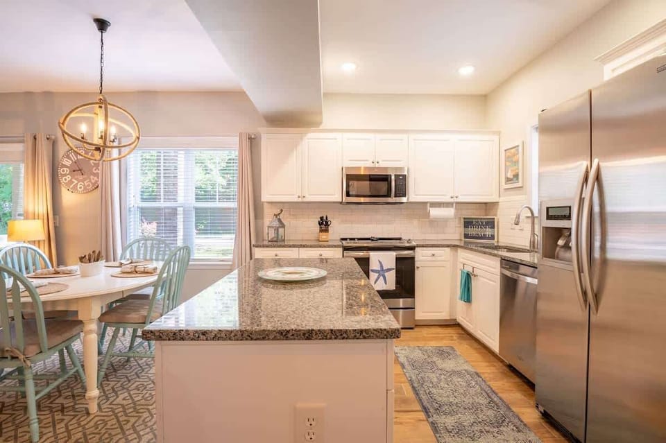 Kitchen with Granite Countertops