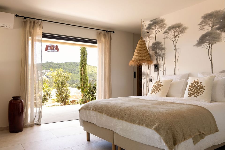 Deluxe Suite, Accessible, Ensuite (piscine privée) | Pillowtop beds, minibar, in-room safe, free WiFi