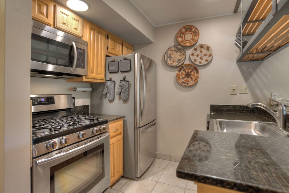 Full Kitchen with Stainless Appliances
