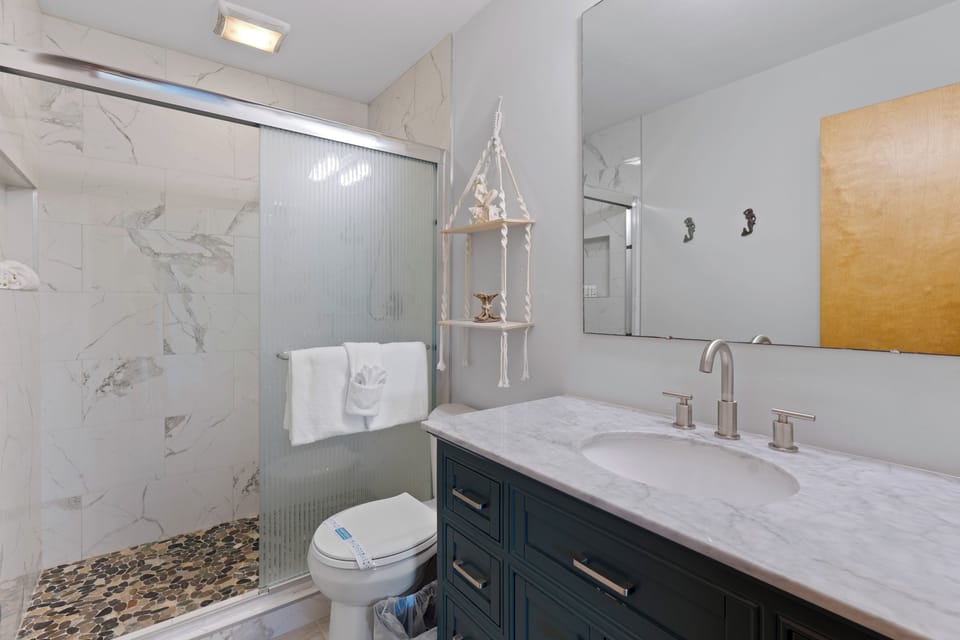 Shared bathroom.