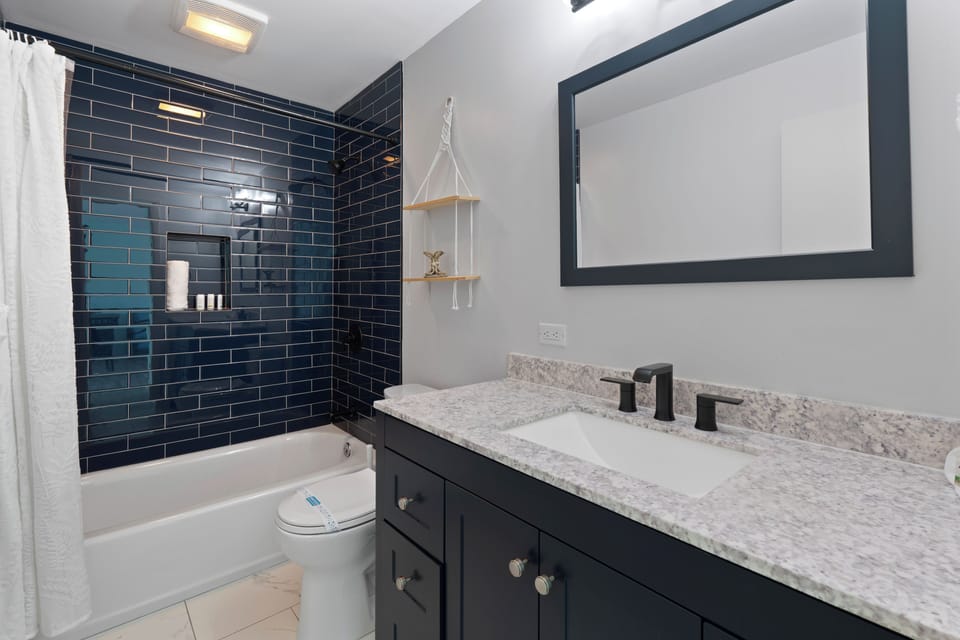 Shared bathroom.
