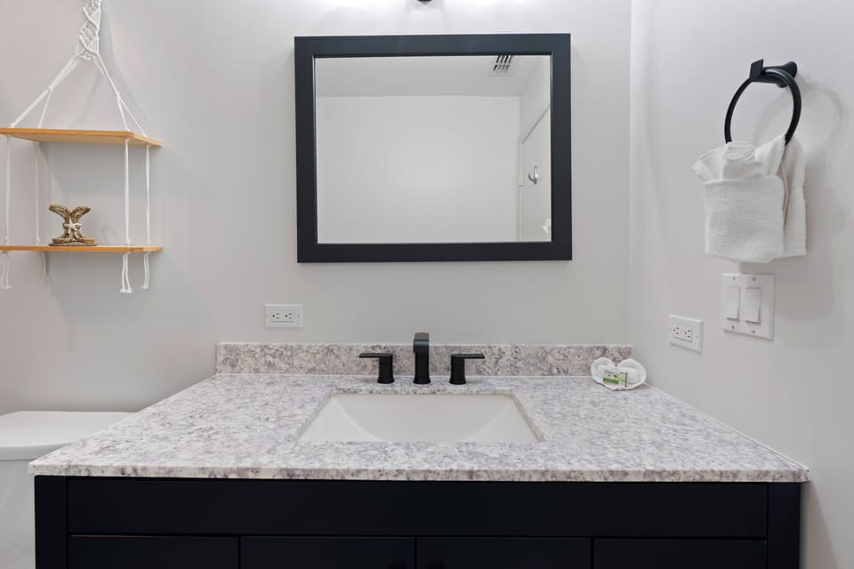 Shared bathroom.