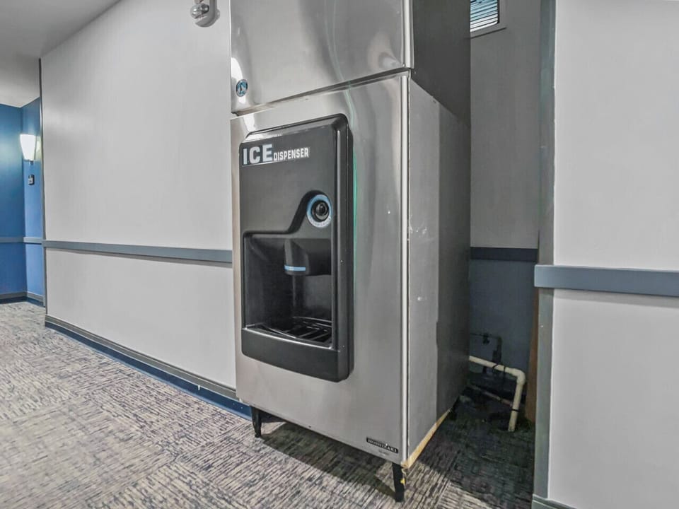 Ice machines onsite