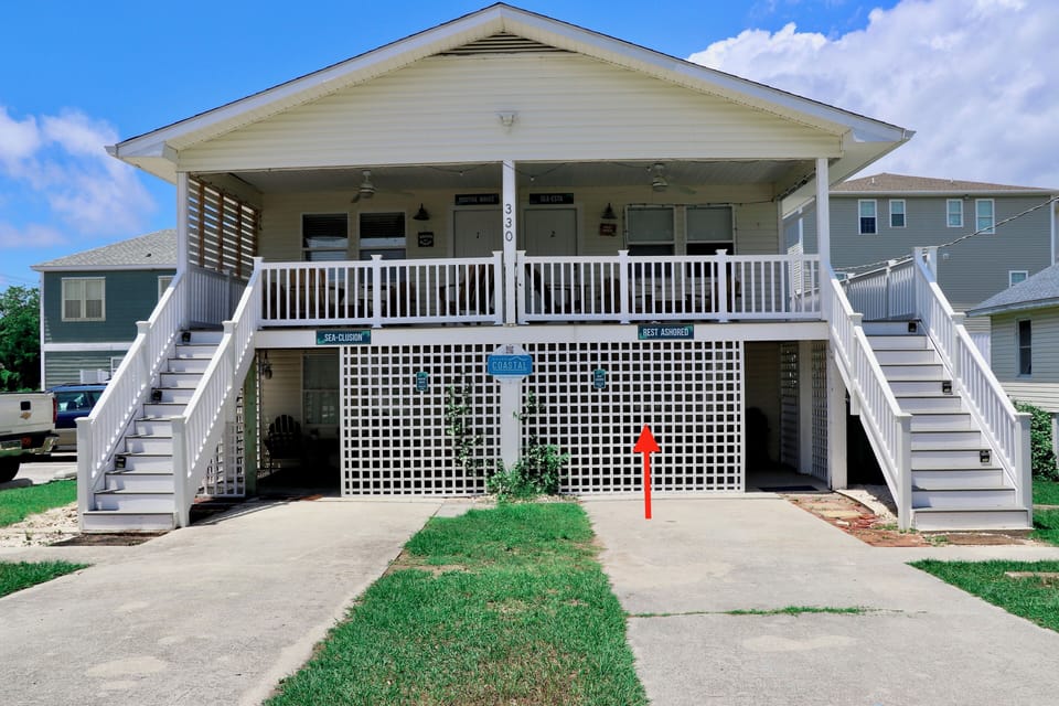 1st floor unit, right side.