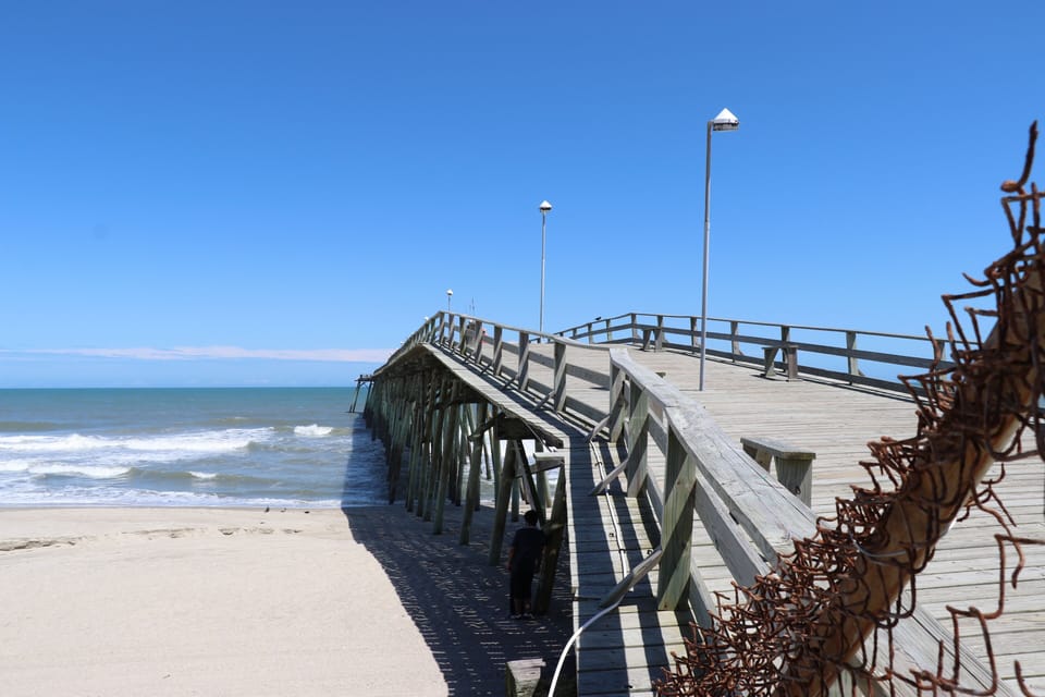 Kure Beach Pier, short walk from house.