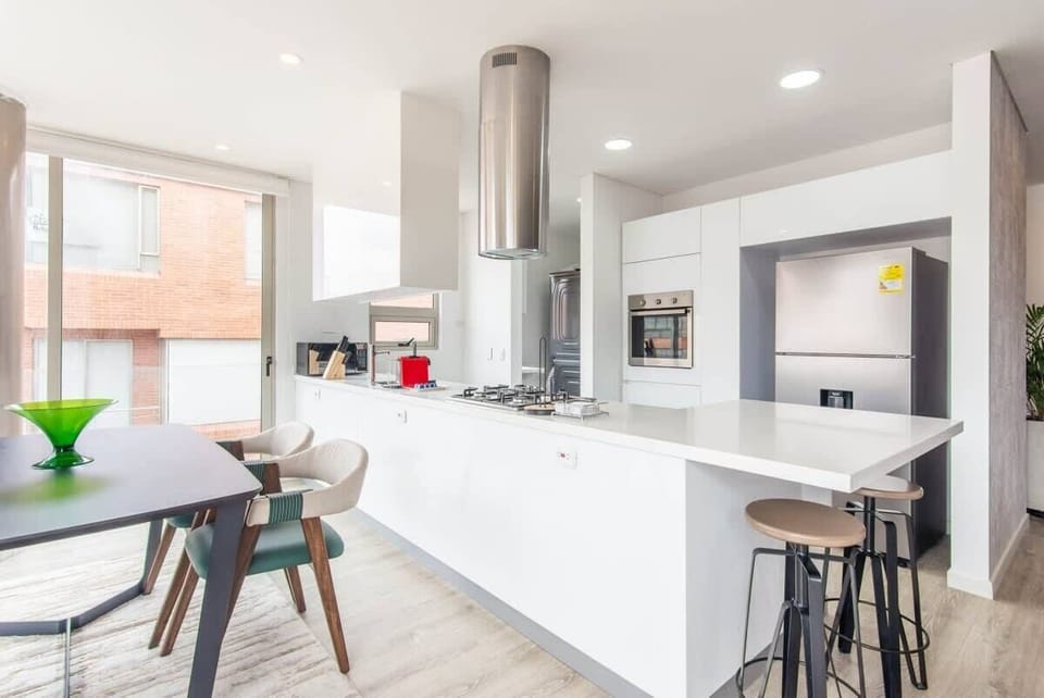Apartment, Multiple Beds, Balcony, City View (Balcones 501) | Private kitchen | Coffee/tea maker