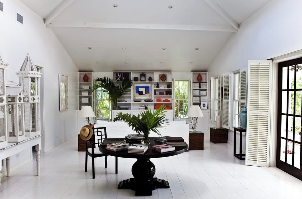 The studio styled 'Great Room' inside the Pavilion.