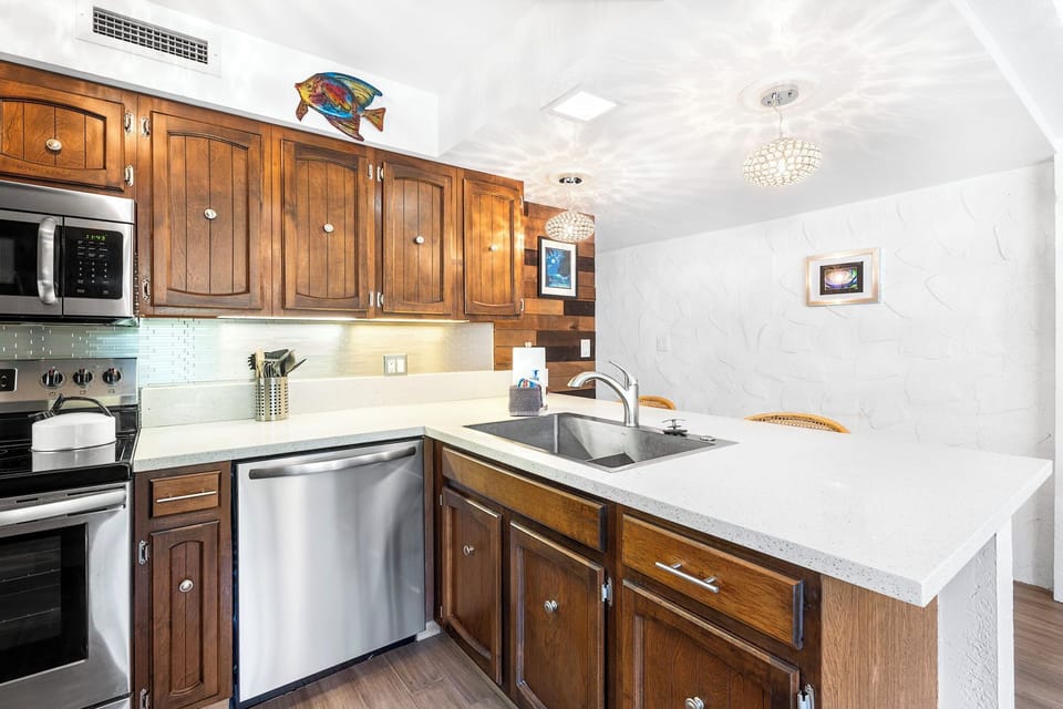 Kitchen with Bar Seating
