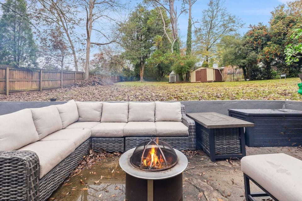 Step outside and enjoy a peaceful backyard escape.