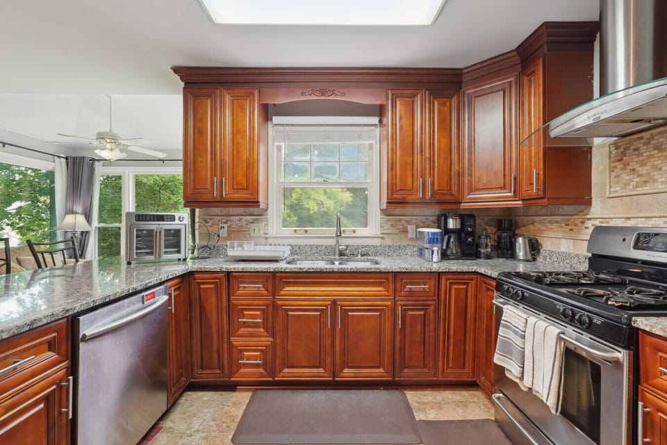 Modern, functional, and stocked with everything you need to feel at home.