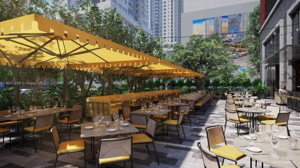 Outdoor dining
