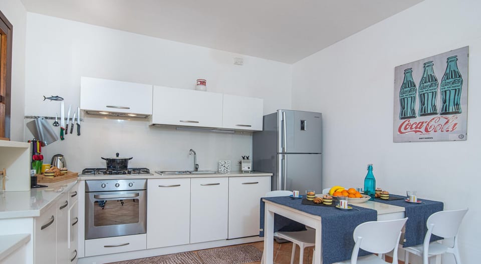 Kitchen and dining area