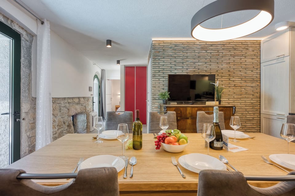 Kitchen and dining area