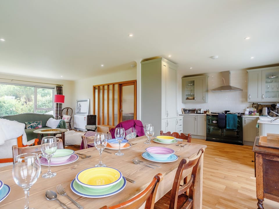 Open plan living space | Highland Sanctuary, Dornoch