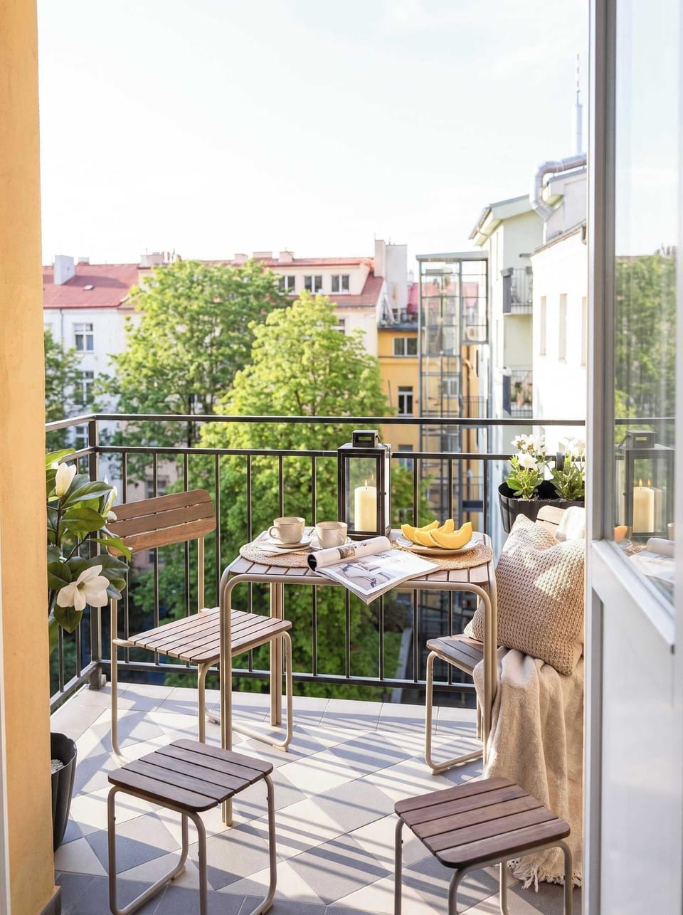 Balcony with lovely view