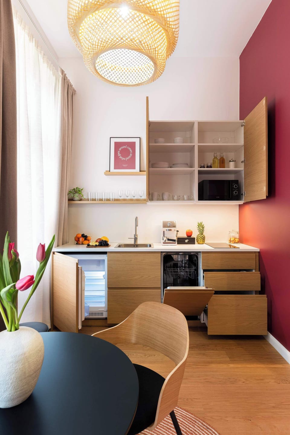 Fully equipped kitchen