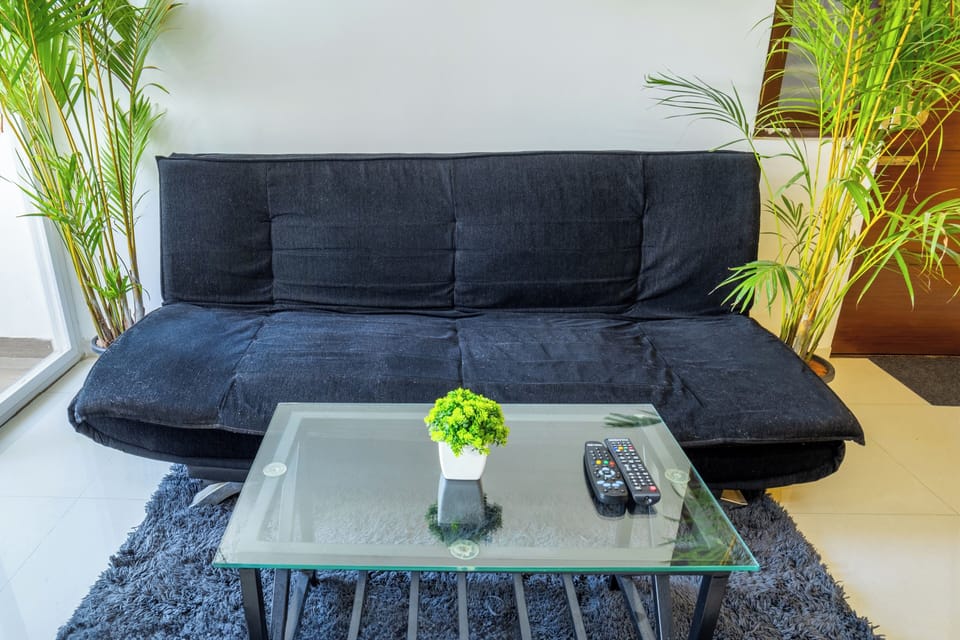 Studio, City View | Living area