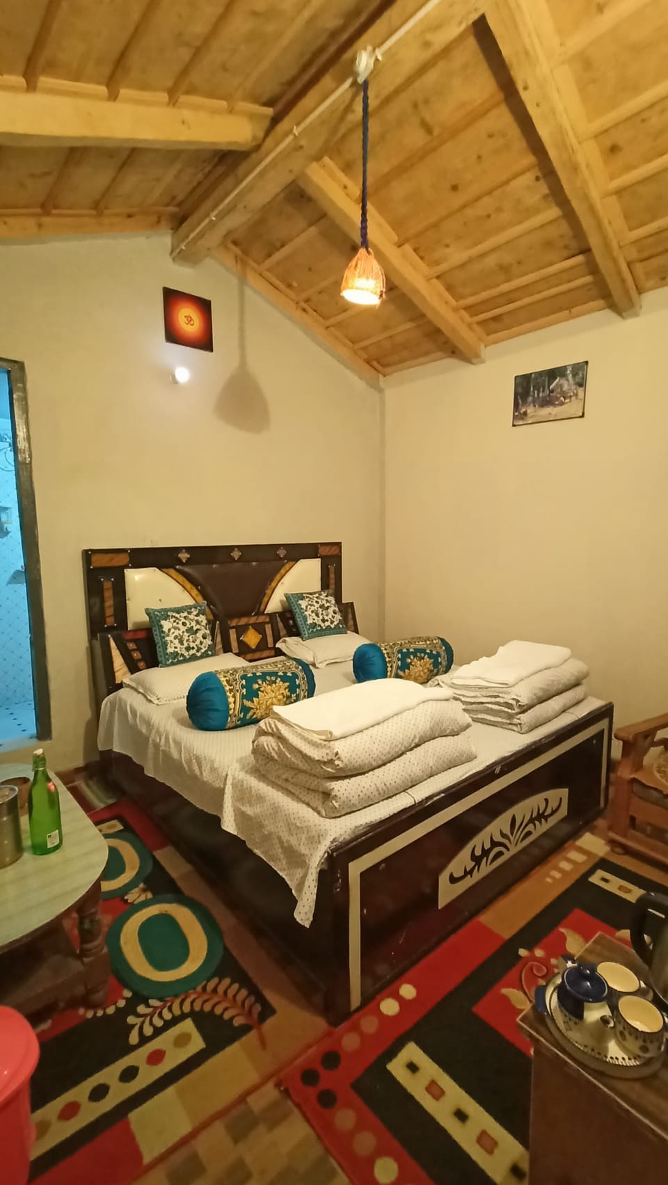 Comfort Double Room, Mountain View | Desk, laptop workspace, iron/ironing board, rollaway beds