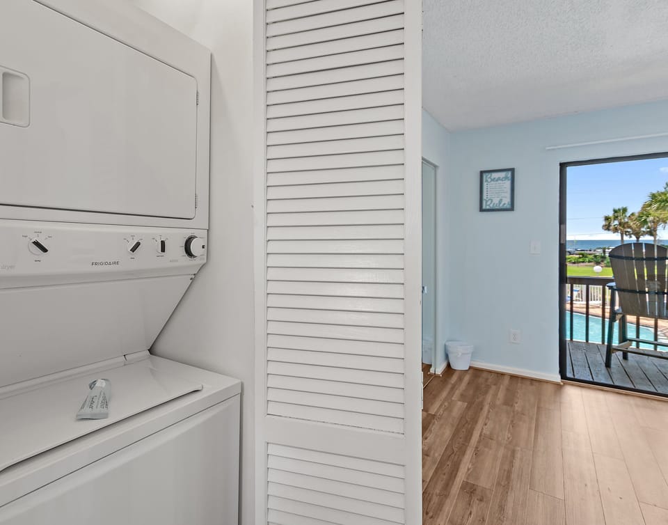 Washer and dryer