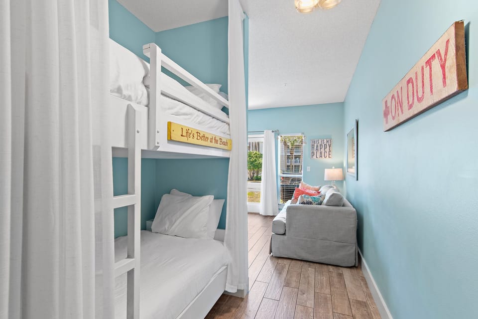 Bunks in hallway