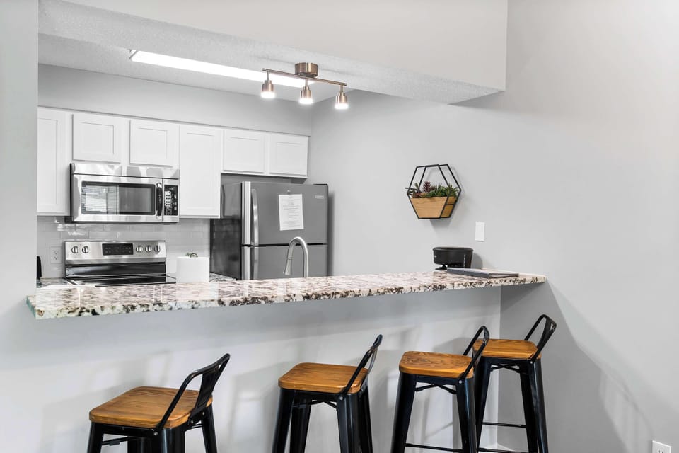 Additional counter seating 